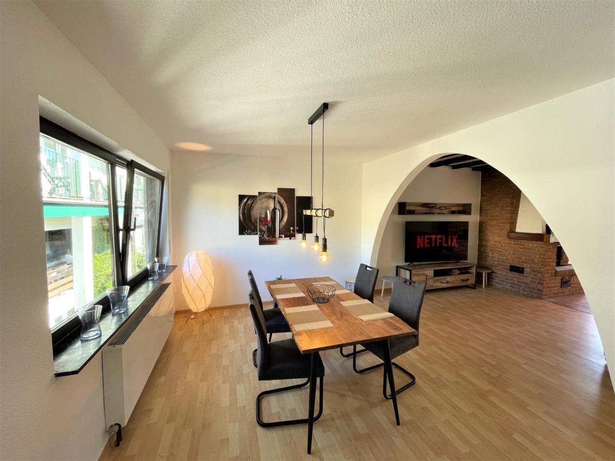 Traumaussicht Kamin Balkon Burgblick 65 Zoll Tv Netflix Sky Joyn Lindenplatz Lejlighed Bullay Eksteriør billede