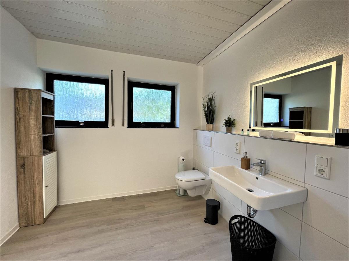 Traumaussicht Kamin Balkon Burgblick 65 Zoll Tv Netflix Sky Joyn Lindenplatz Lejlighed Bullay Eksteriør billede